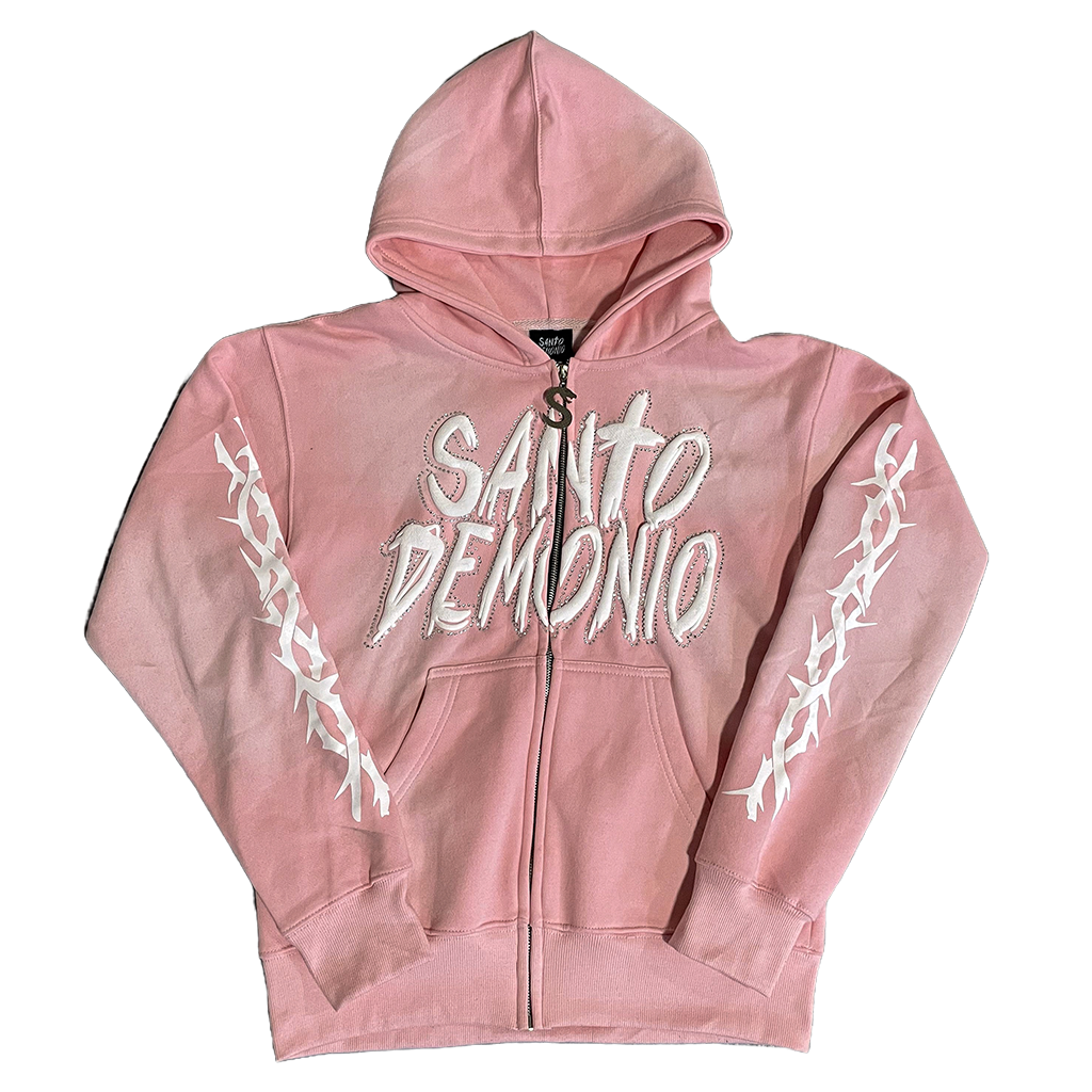 Santo Zip-Up Faded Pink