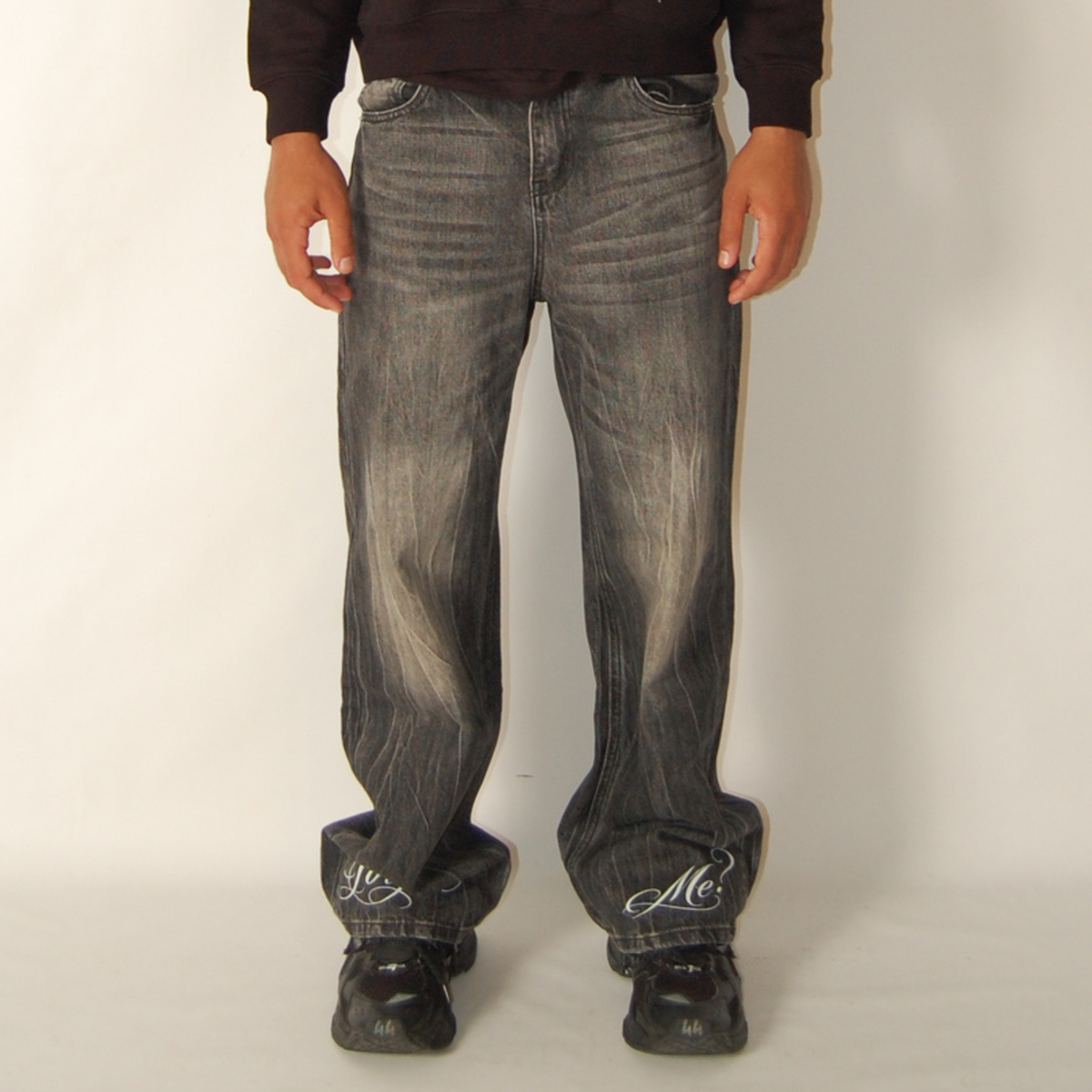 Black Wax Wash Jeans