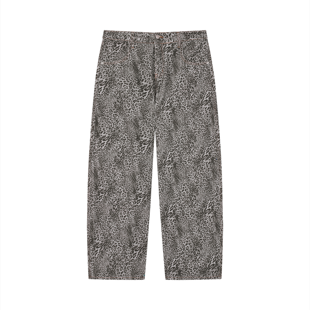 Leopard Wash Jeans