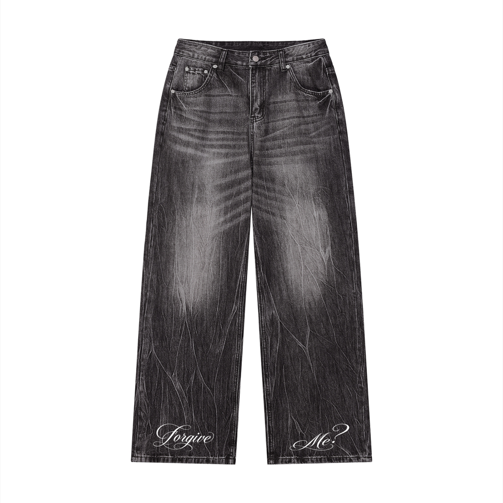 Black Wax Wash Jeans
