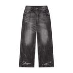 Black Wax Wash Jeans