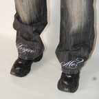 Black Wax Wash Jeans