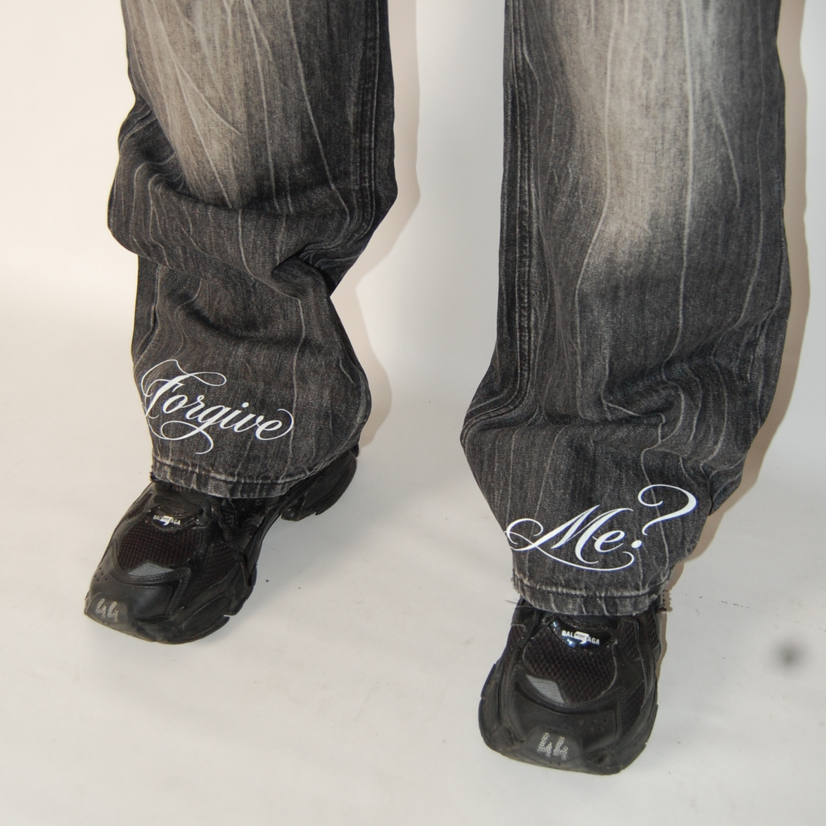 Black Wax Wash Jeans