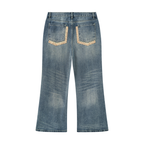Double Pocket Bootcut Jeans