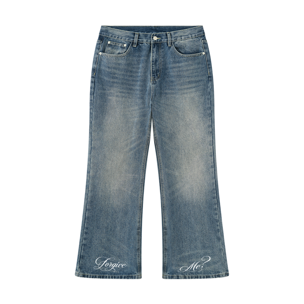 Double Pocket Bootcut Jeans