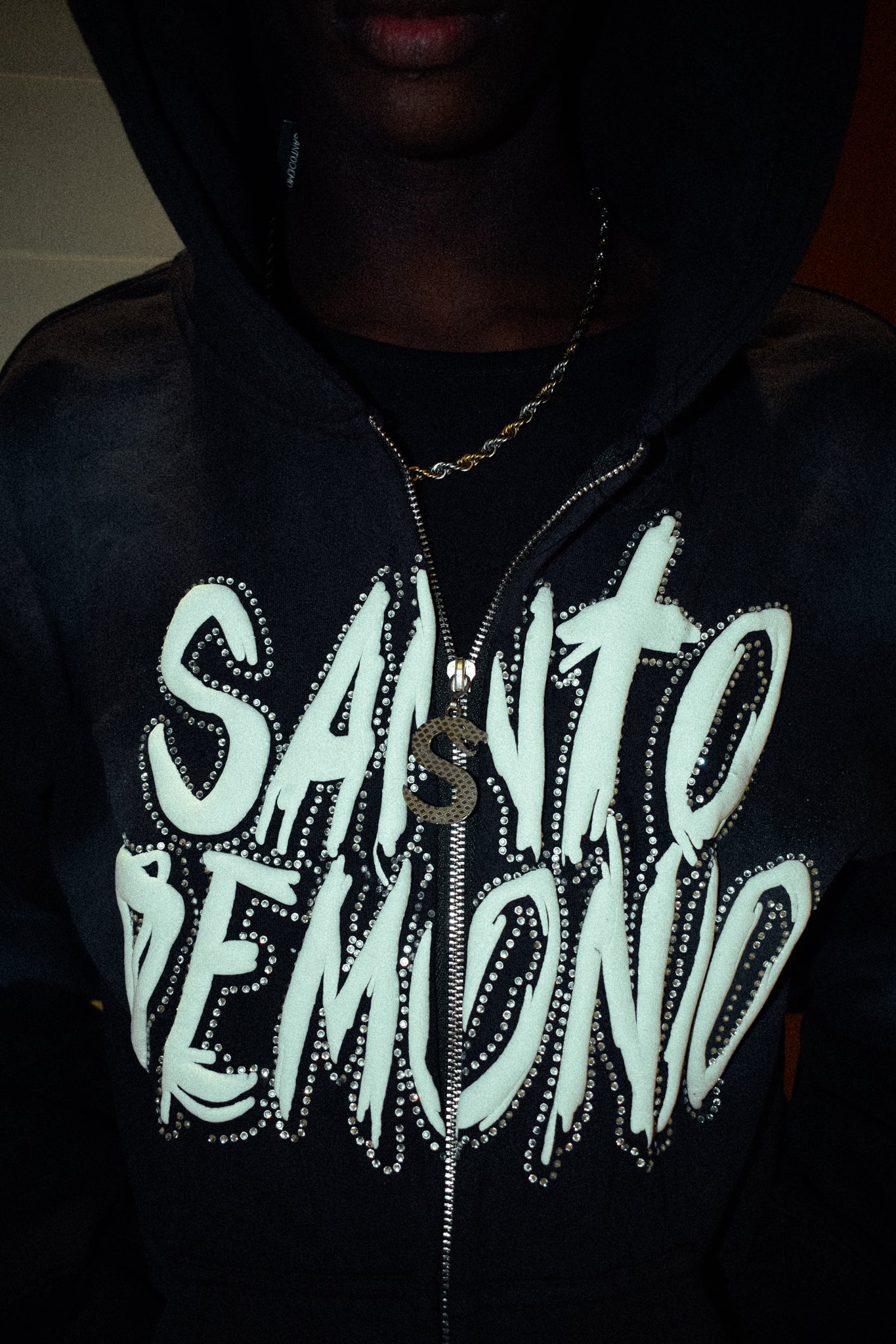 Santo Zip-Up Faded Black