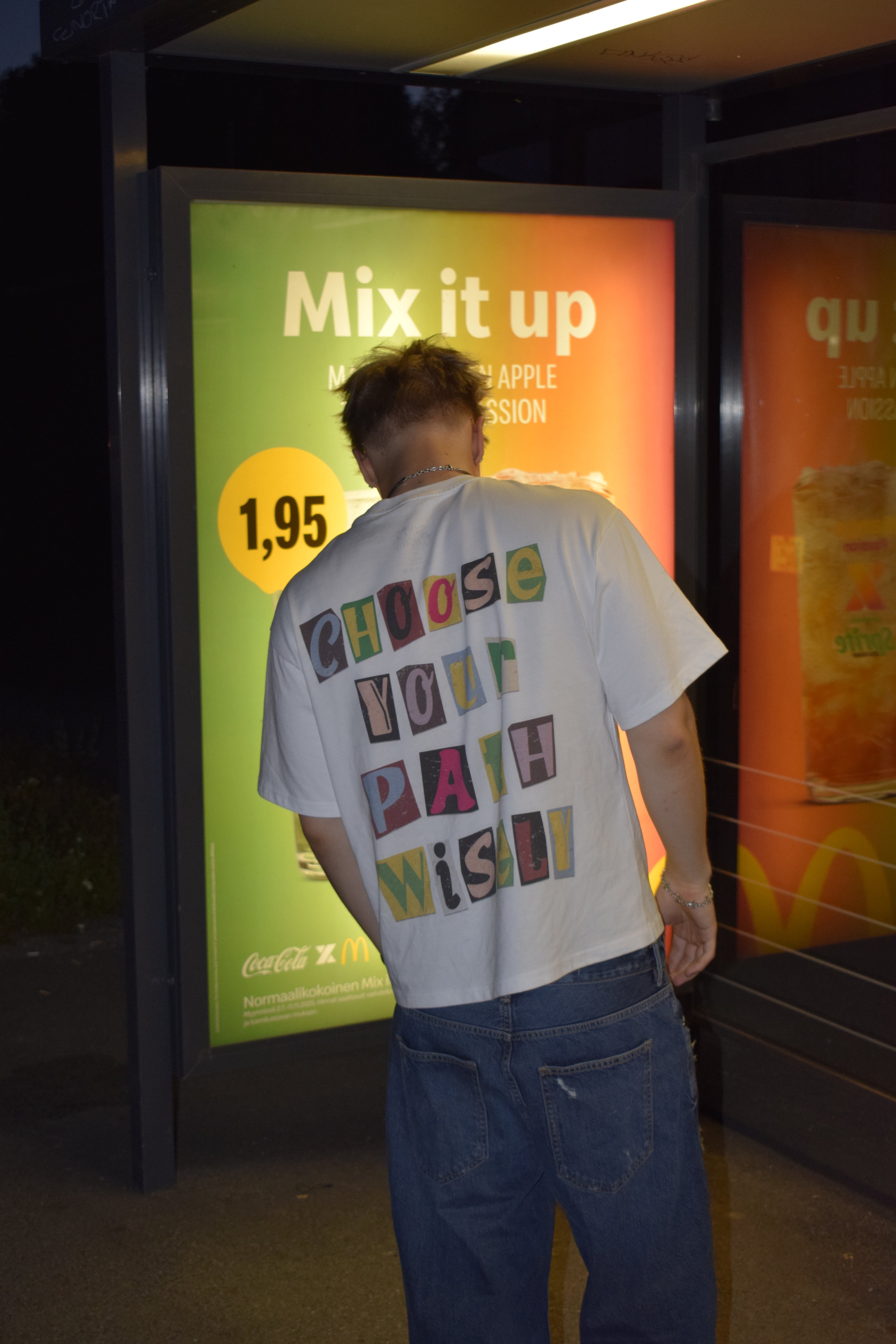 Choose Wisely T-Shirt White