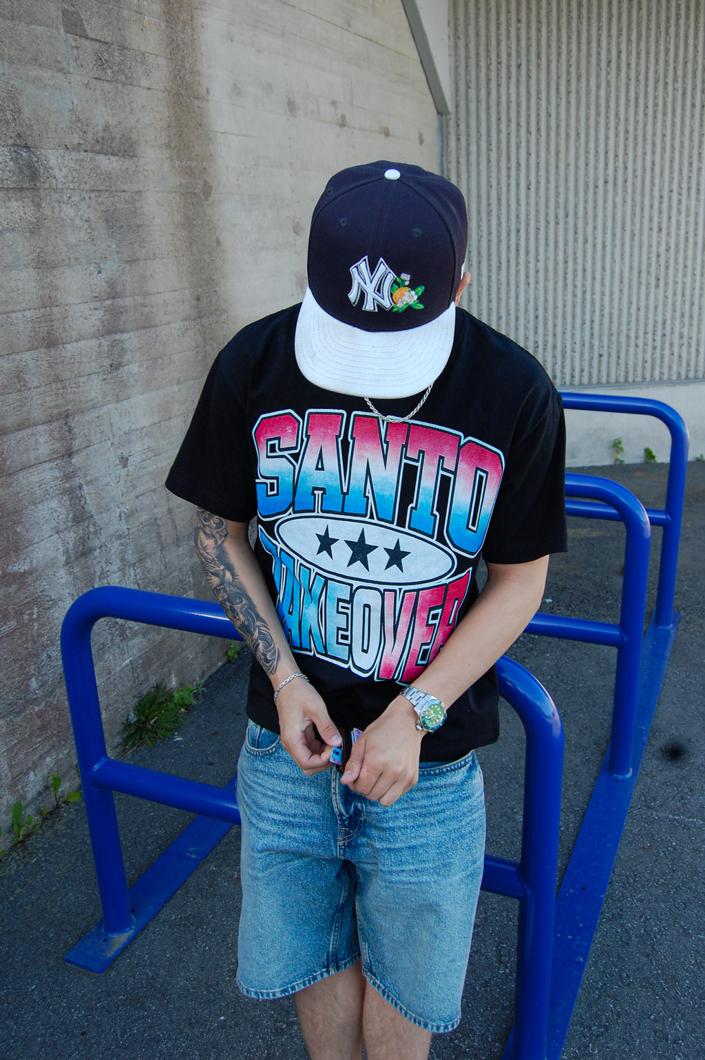 Santo Takeover T-Shirt Black