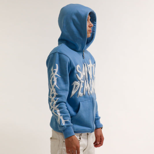 Santo Zip-Up Baby Blue