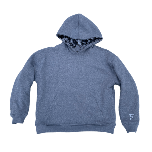 Reversible WinterTree/Grey Hoodie