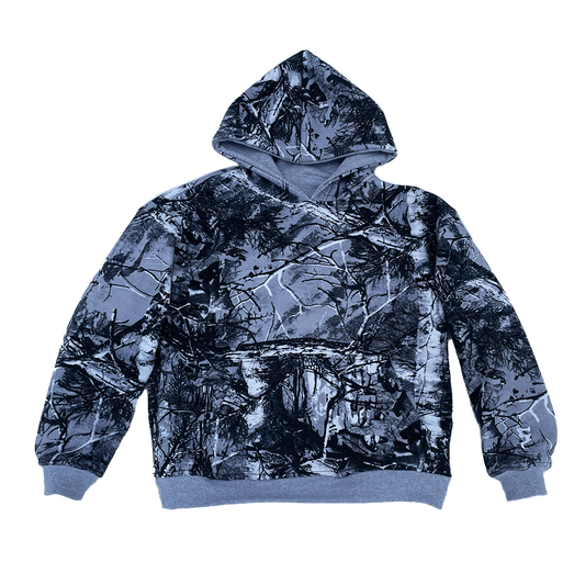 Reversible WinterTree/Grey Hoodie