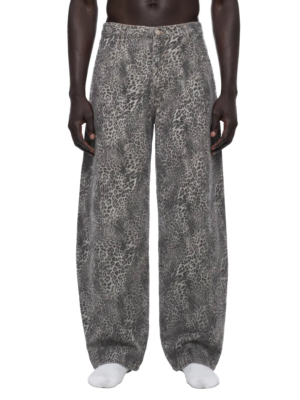 Leopard Wash Jeans