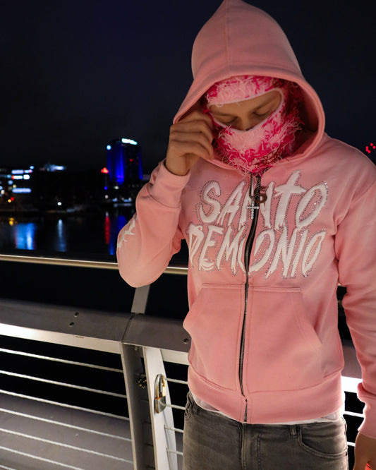 Santo Zip-Up Faded Pink