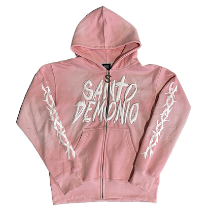 Santo Zip-Up Faded Pink