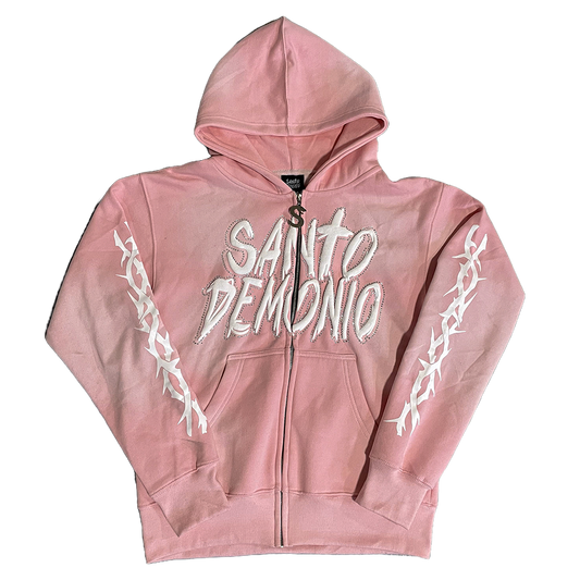 Santo Zip-Up Faded Pink